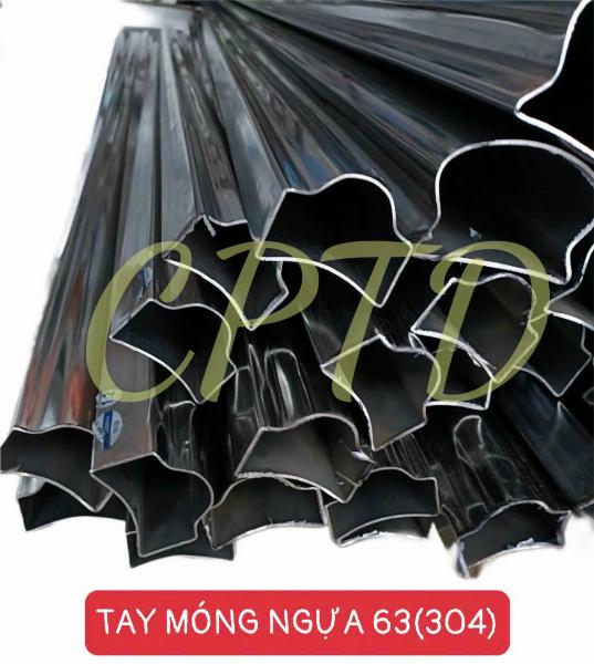 TAY MÓNG NGỰA CẦU THANG PHI 63 inox304