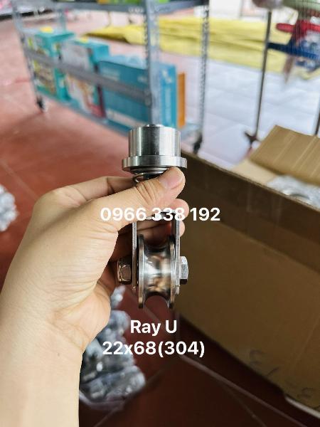 BÁNH XE INOX304 XOAY 360 ĐỘ ( CỬA LÙA, TRƯỢT)  RAY U