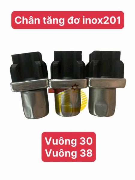 CHÂN TĂNG ĐƠ INOX VUÔNG 30