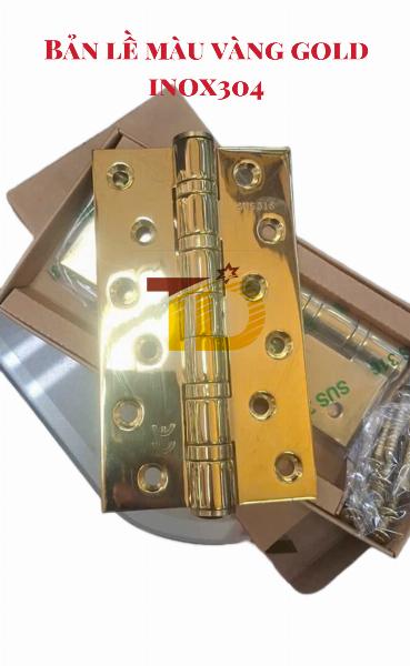 BẢN LỀ INOX304 MÀU VÀNG GOLD