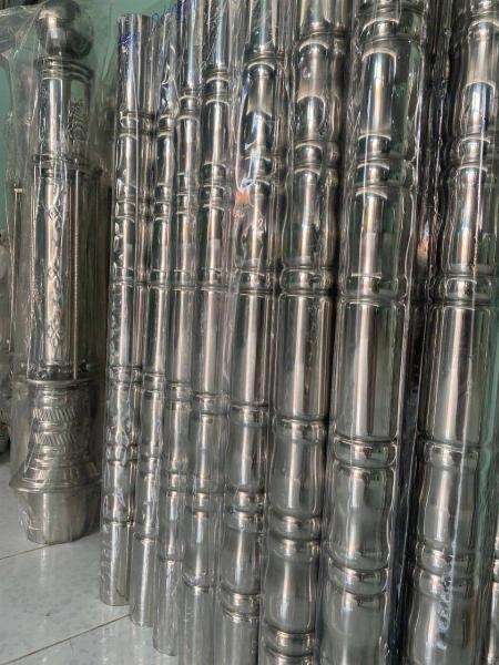 TRỤ INOX LỤC BÌNH 1 VÀ 2 BÔNG 