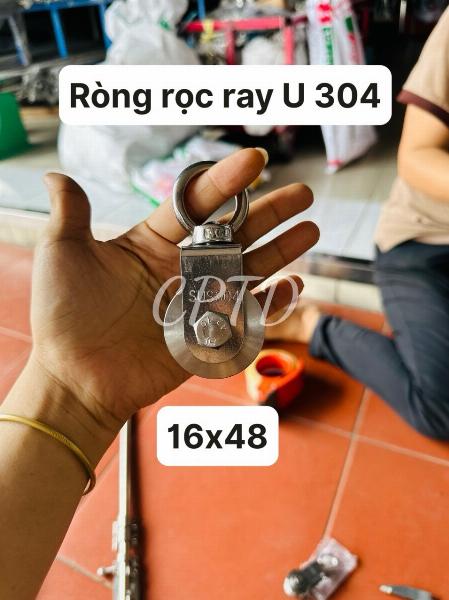 RÒNG RỌC INOX304 LOẠI TRUNG