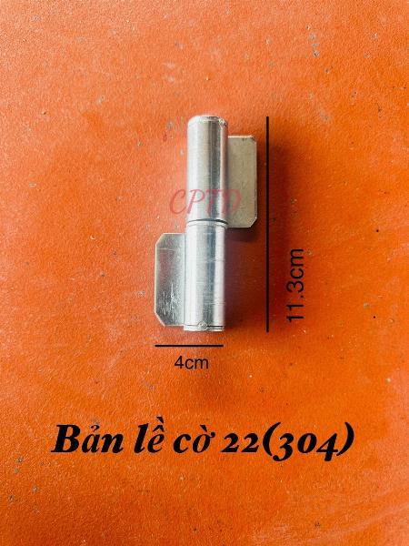 BẢN LỀ CỜ PHI 22 INOX304