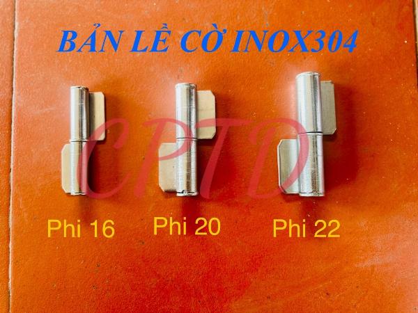 BẢN LỀ CỜ PHI 16 INOX304