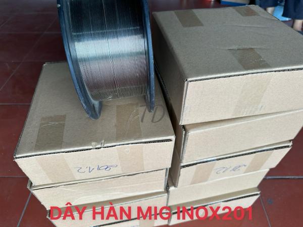 DÂY HÀN MIG 1.2 INOX201 (CUỘN 10Kg)