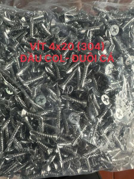 VÍT ĐẦU COL INOX304
