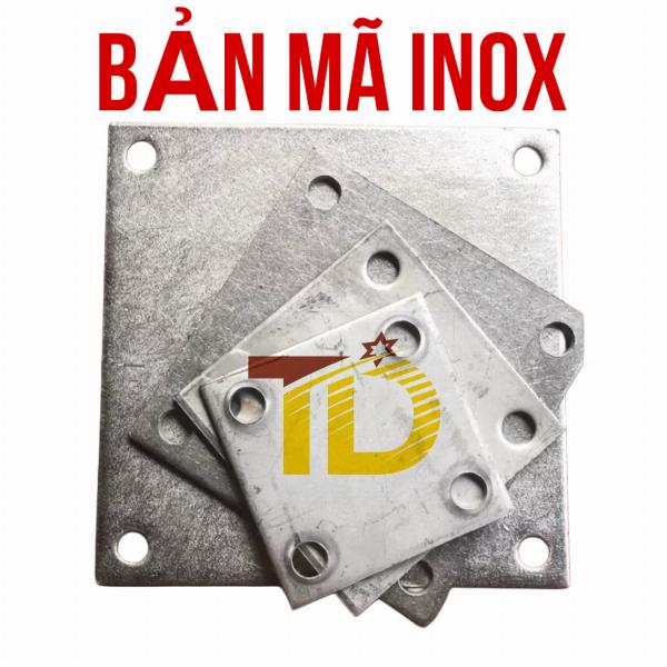 BẢN MÃ VUÔNG INOX