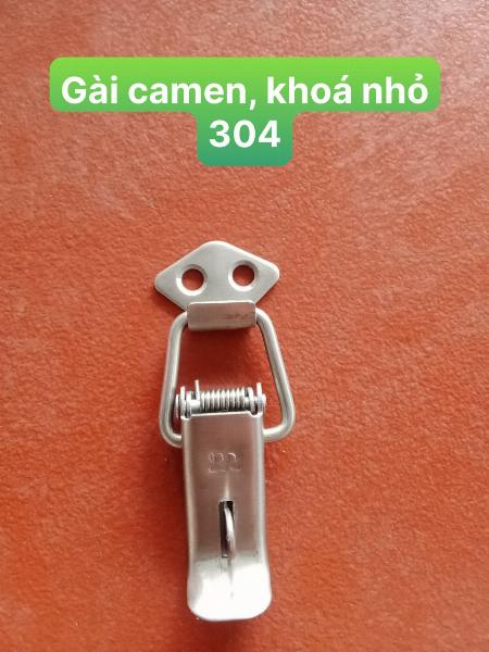 GÀI CAMEN INOX 304, CÓ KHOÁ LOẠI NHỎ