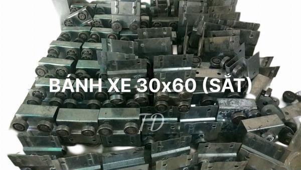 BÁNH XE 3x6 SẮT (2 BÁNH)