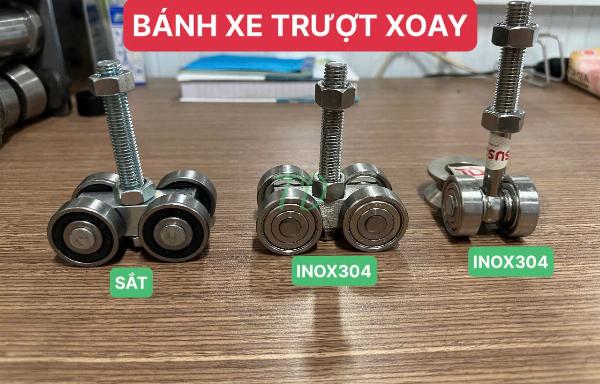 BÁNH XE TREO INOX304