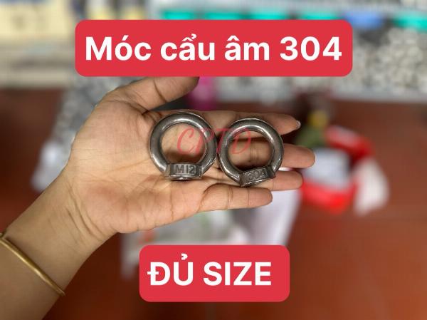 MÓC CẨU ÂM 304 (ĐỦ SIZE)