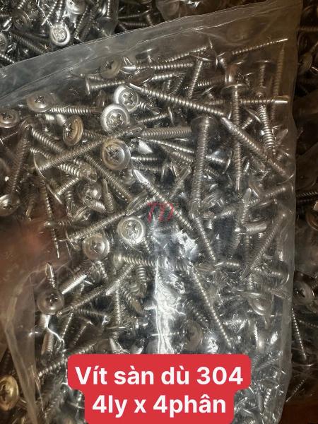VÍT SÀN DÙ 4ly x 4phân 304