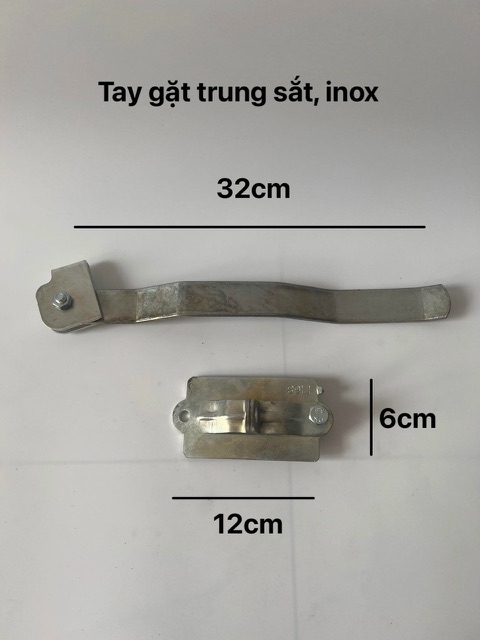 TAY GẠT XE TẢI INOX