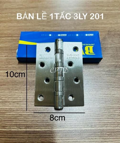 BẢN LỀ 1 TẤC x 3LY INOX201 BVH