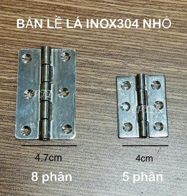 BẢN LỀ BƯỚM 8 PHÂN x 2LY INOX304