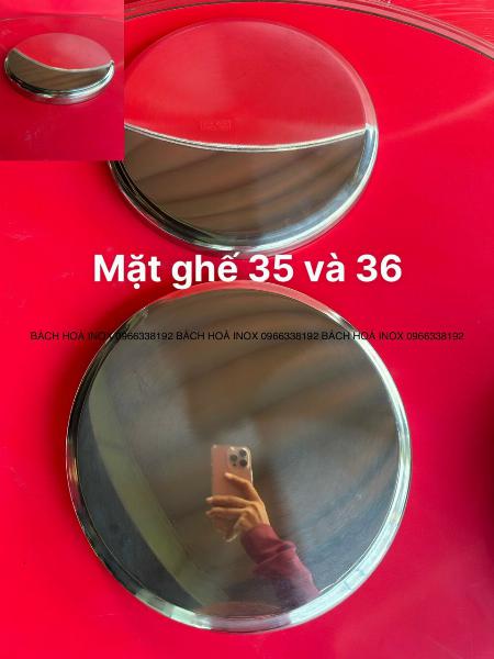 MẶT GHẾ INOX PHI 36