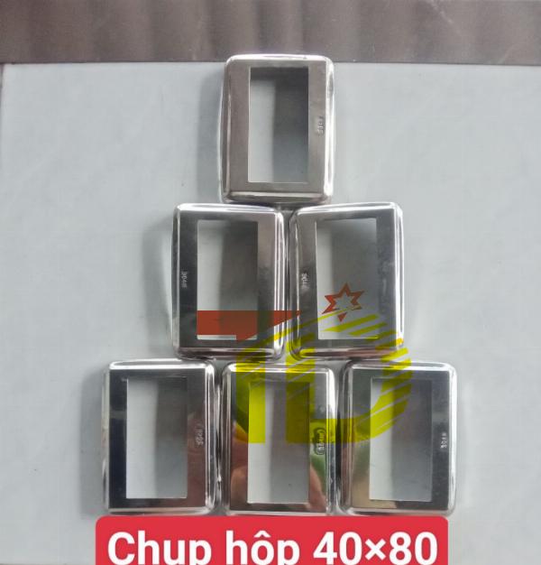 CHỤP HỘP 40x80 (304), VUÔNG NGOÀI TRƠN