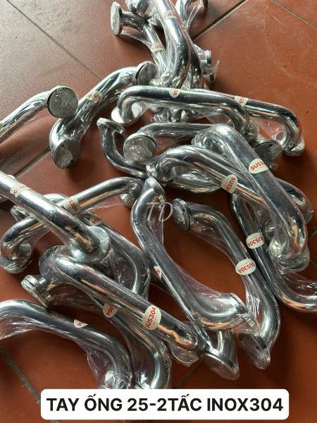 TAY C NHÔM 2TẤC INOX304