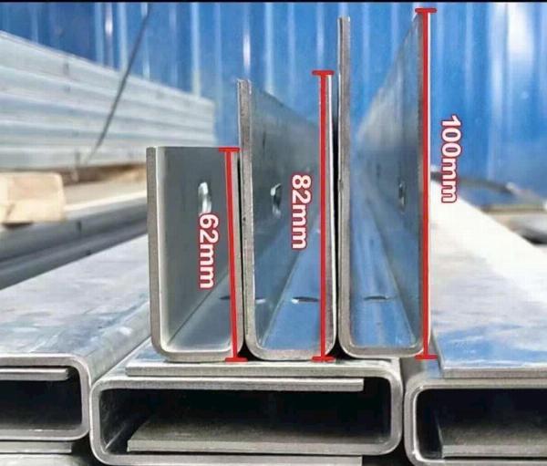 U THÉP MẠ KẼM 82mm (CÓ SẴN)