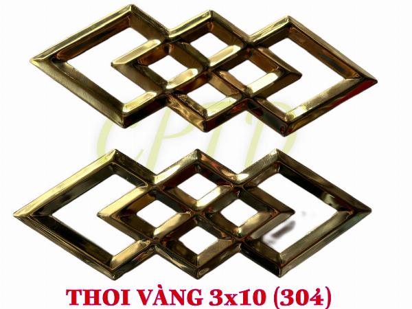 THOI VÀNG 3x10 INOX304