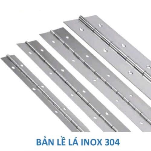 BẢN LỀ LÁ INOX304, DÀI 1MÉT
