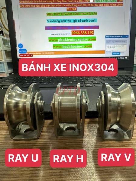 BÁNH XE RAY U INOX GIÁ RẺ